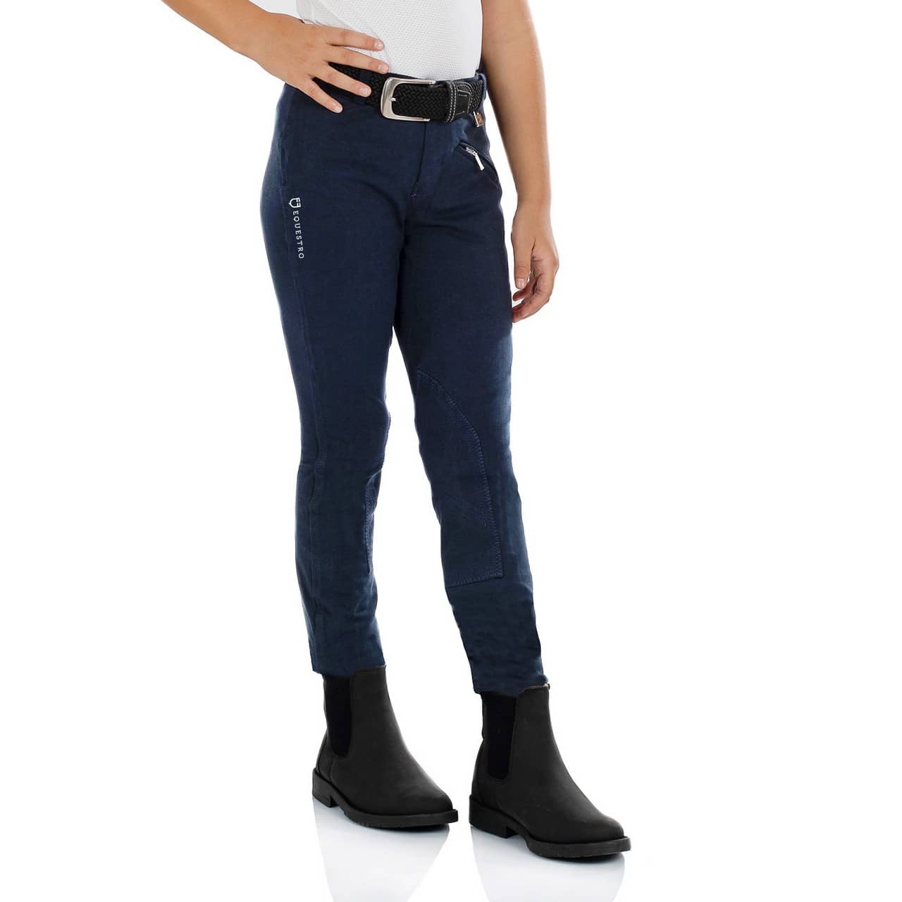 Pantaloni jodhpur junior modello Leilani in tessuto tecnico