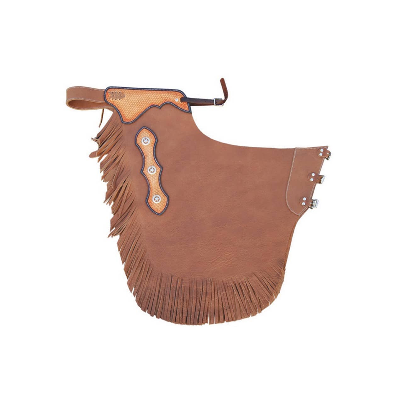 Chaps in pelle liscia modello "Rodeo"