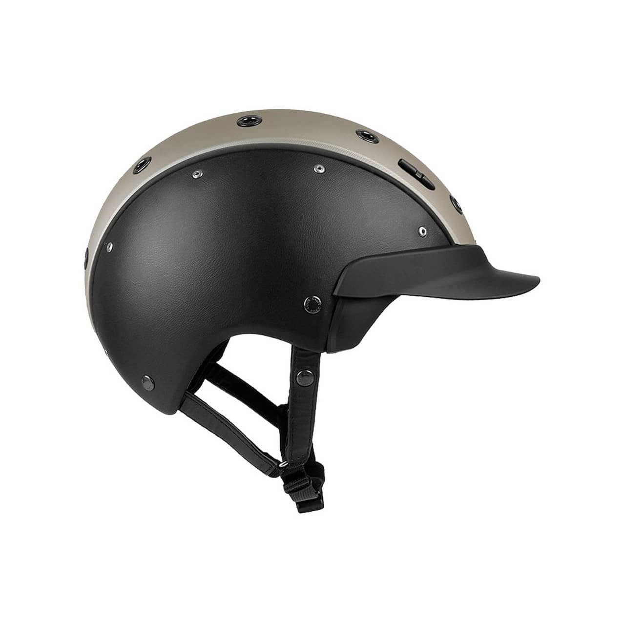 Cap casco Master 6, pelle laterale e scamosciato al centro