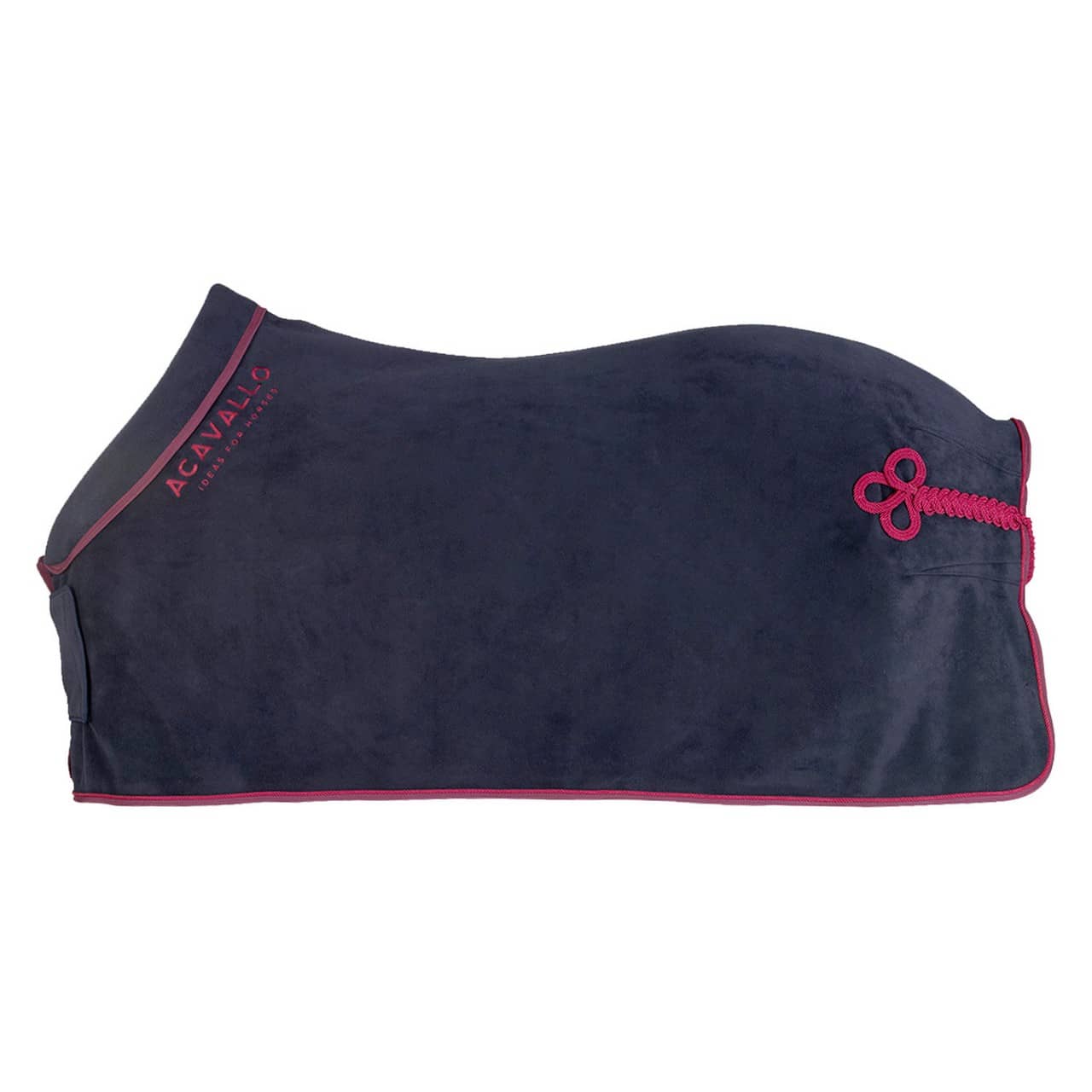 Coperta box pile colletto imbottito 800gr