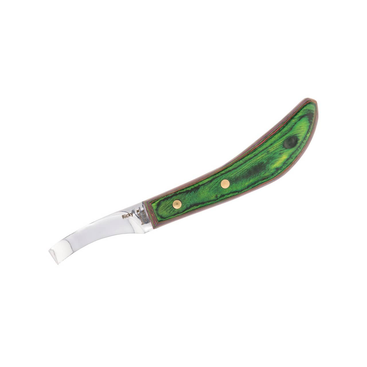Coltello Ricky con lama dritta destra, Bassoli