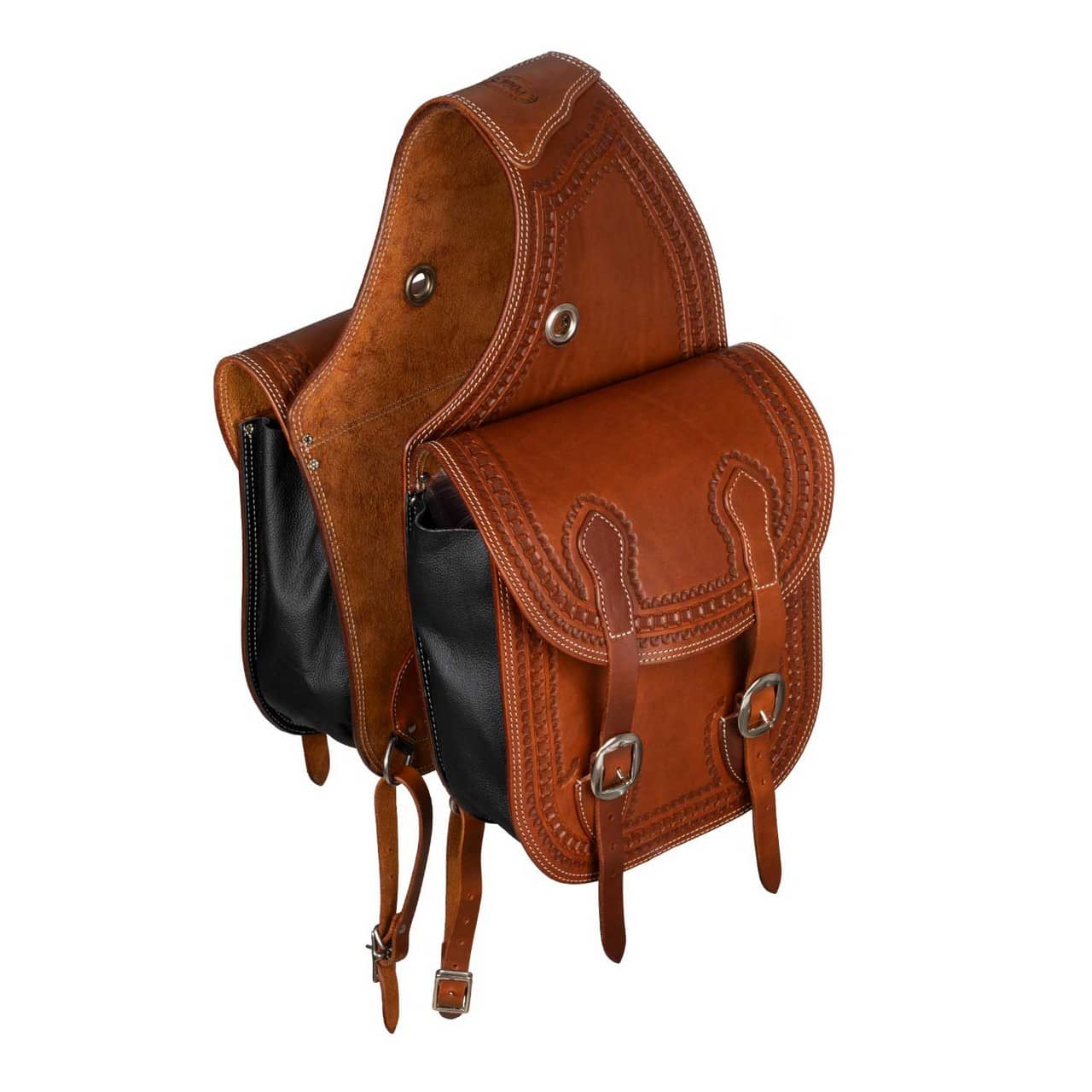 Bisaccia border stamp, modello Handtooled