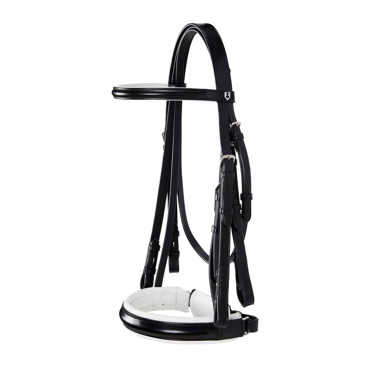 Briglia in cuoio liscio dressage