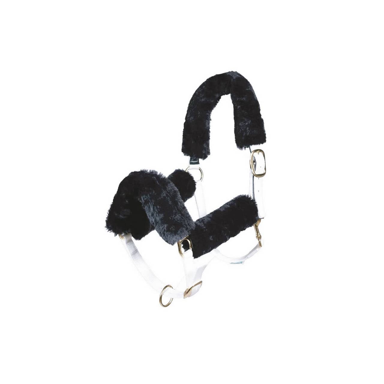 Set 4 pz montone sintetico per cavezza