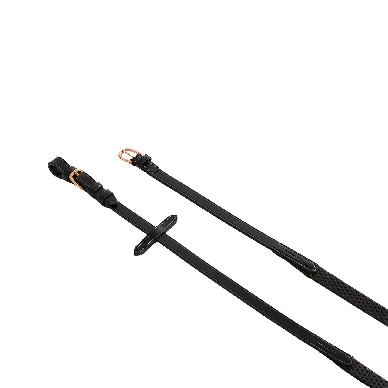 Redini per testiera inglese cuoio e gomma fibbie rose gold