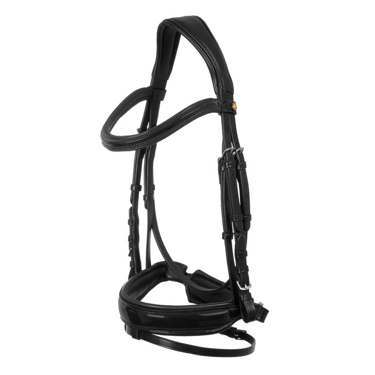 Testiera Equestro anatomica con nasalina imbottita