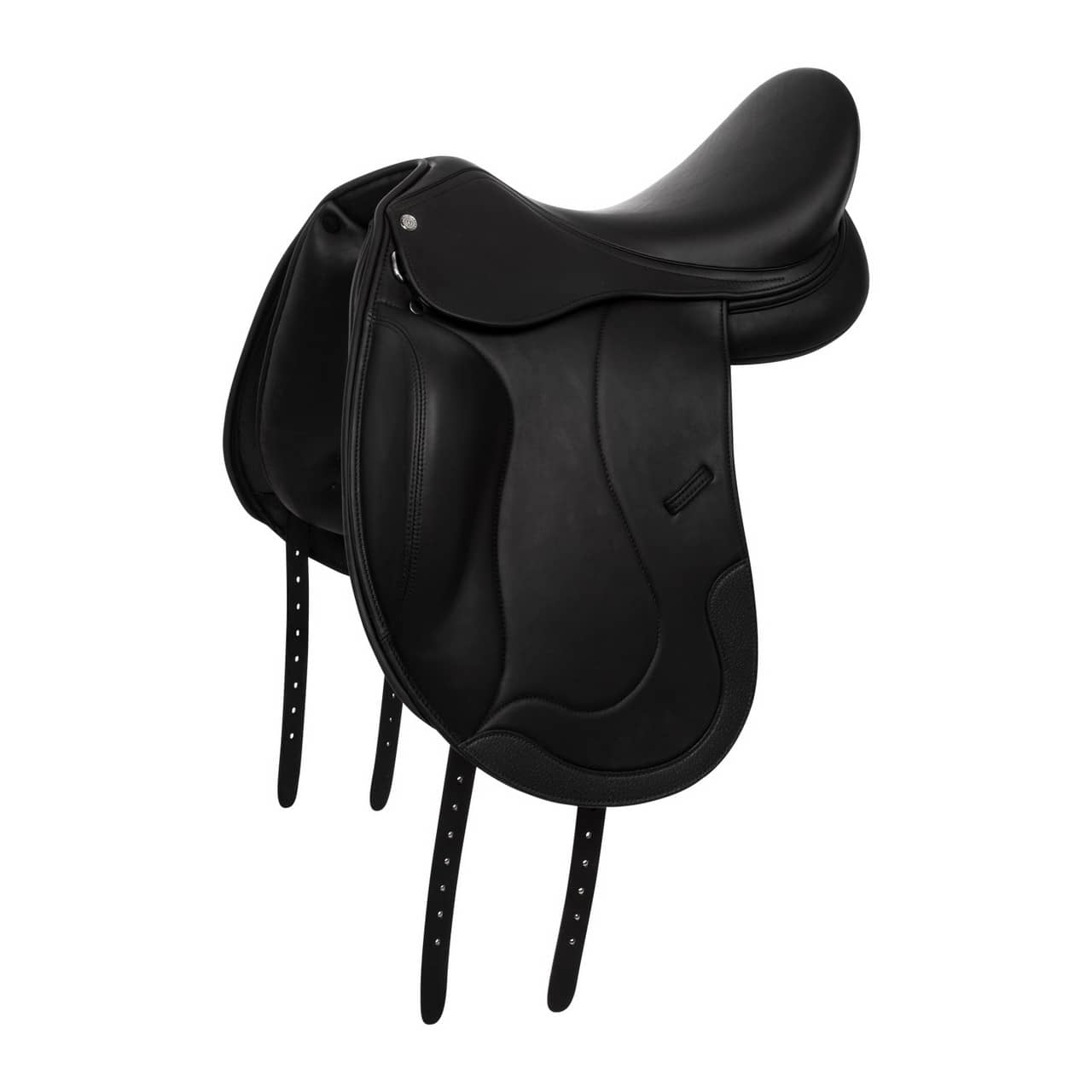 Sella da dressage in cuoio doppiato
