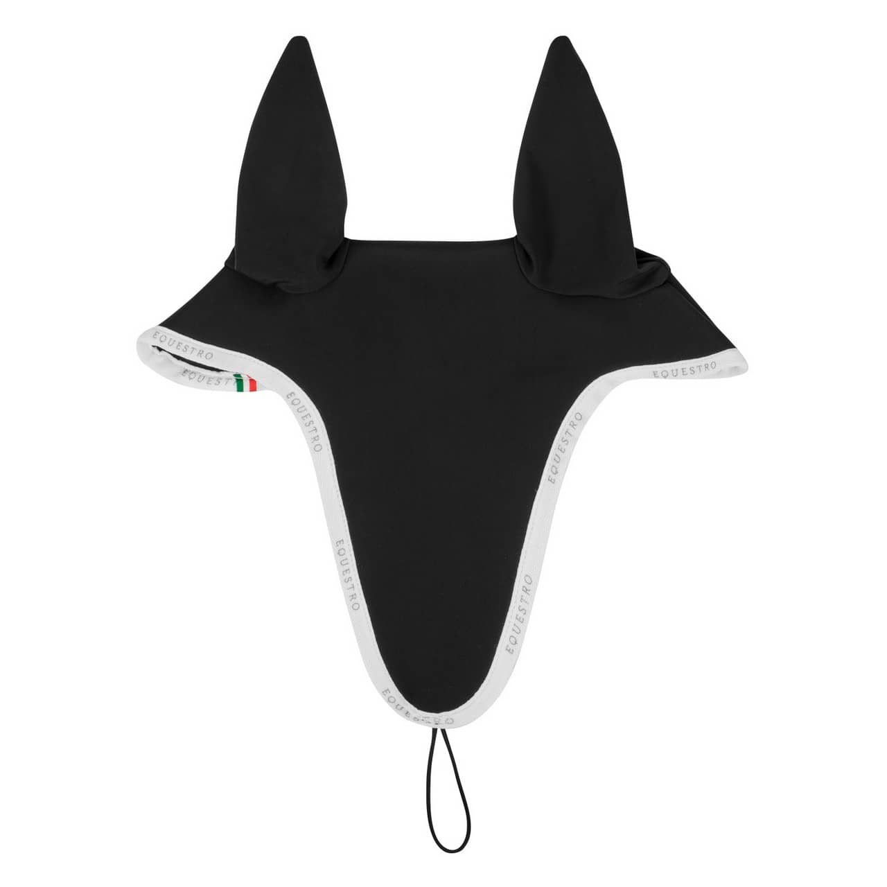 Cuffietta cavallo in tessuto tecnico con laccetto al chiudibocca