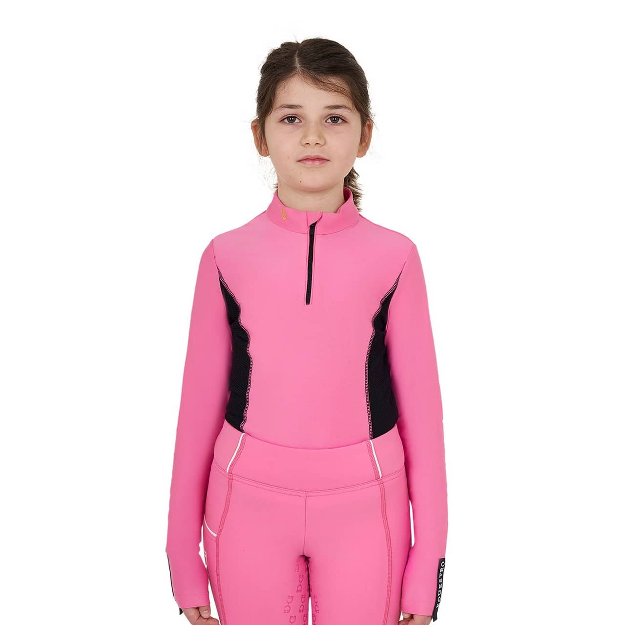 Base layer bambina a manica lunga da allenamento