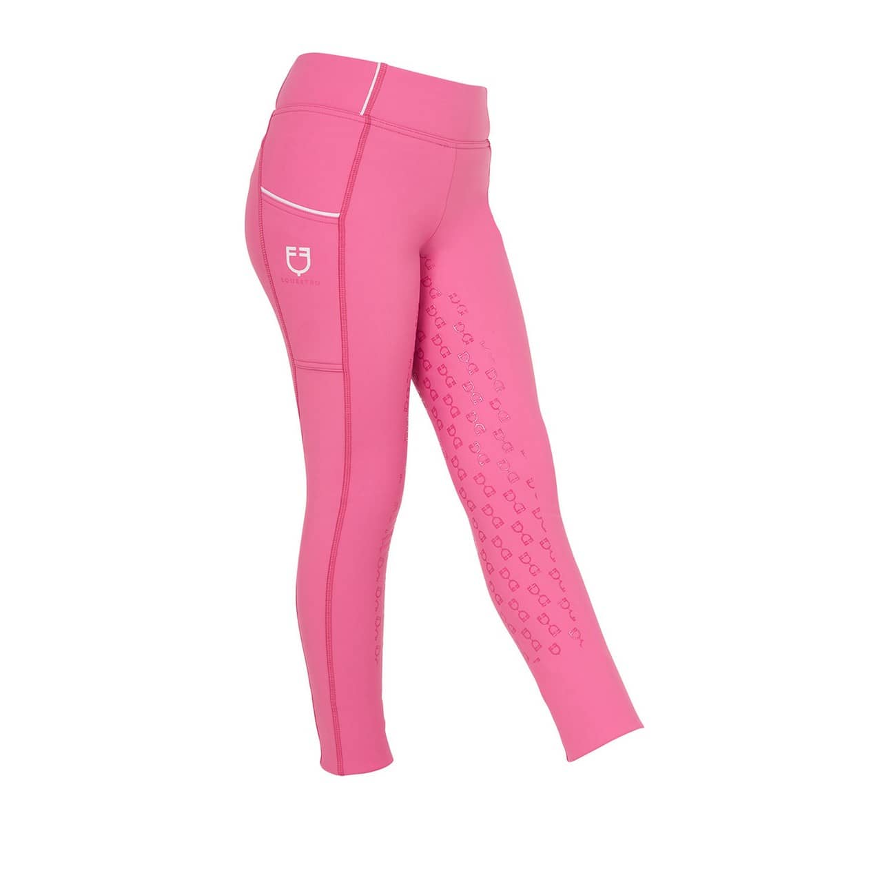 Leggings Equestro da bambina con fodera in pile