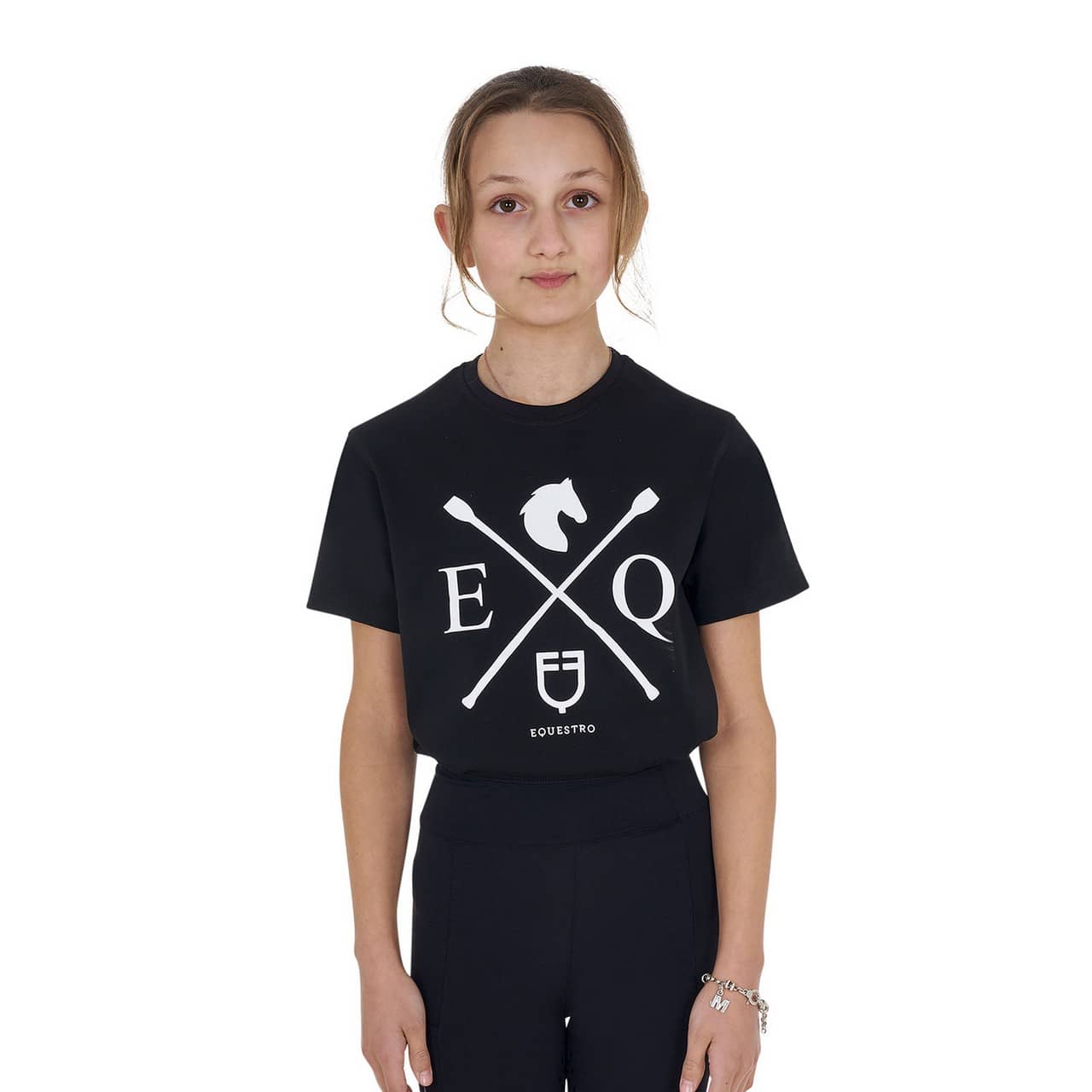 T-shirt bambina EQ in cotone