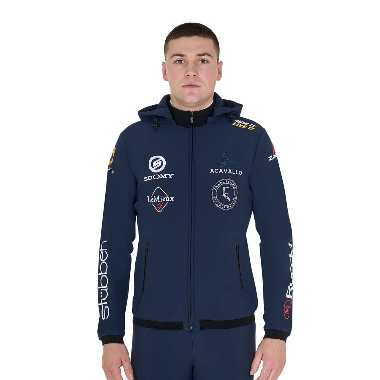 New Style softshell uomo multilogo