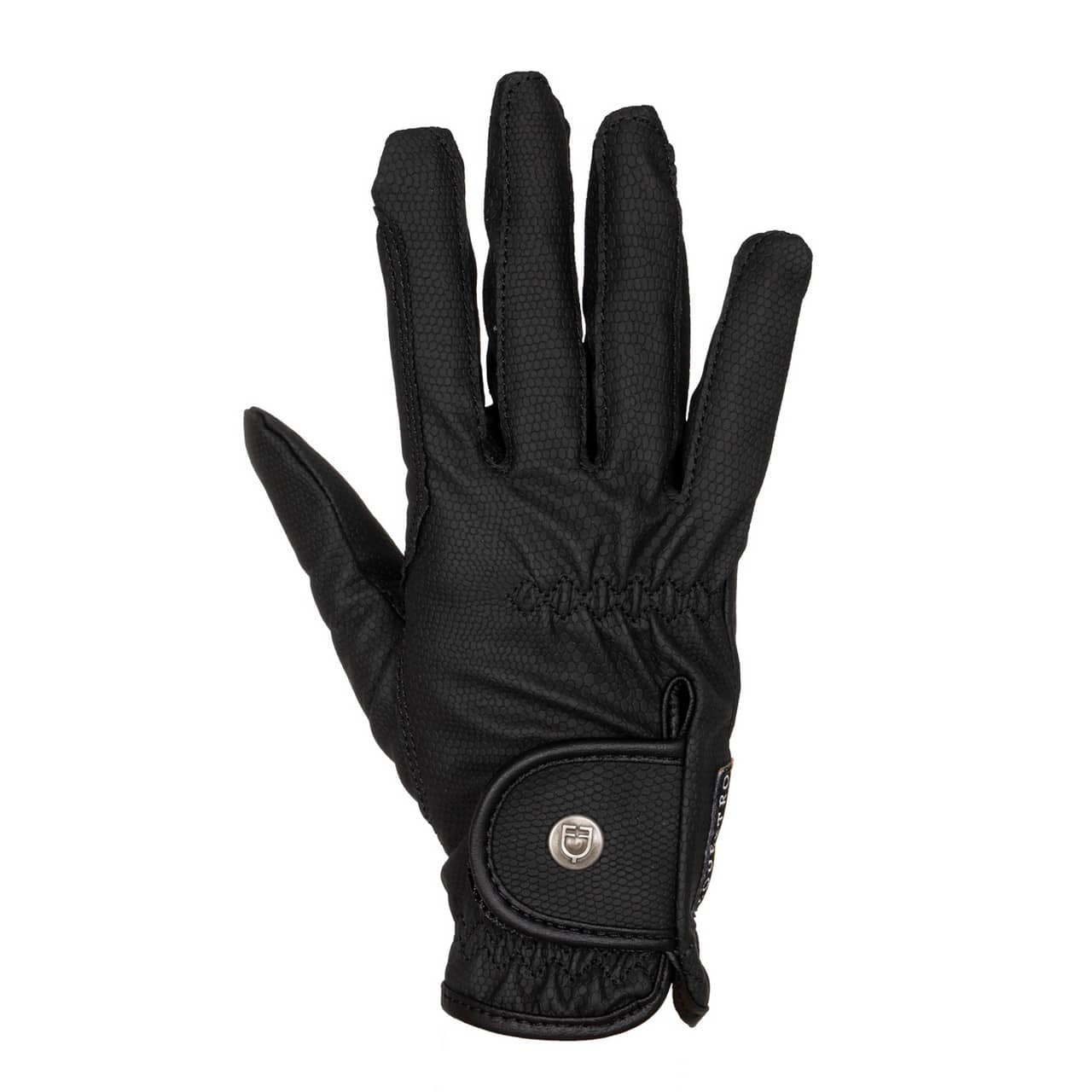 Guanti unisex in morbida pelle sintetica con chiusura in velcro