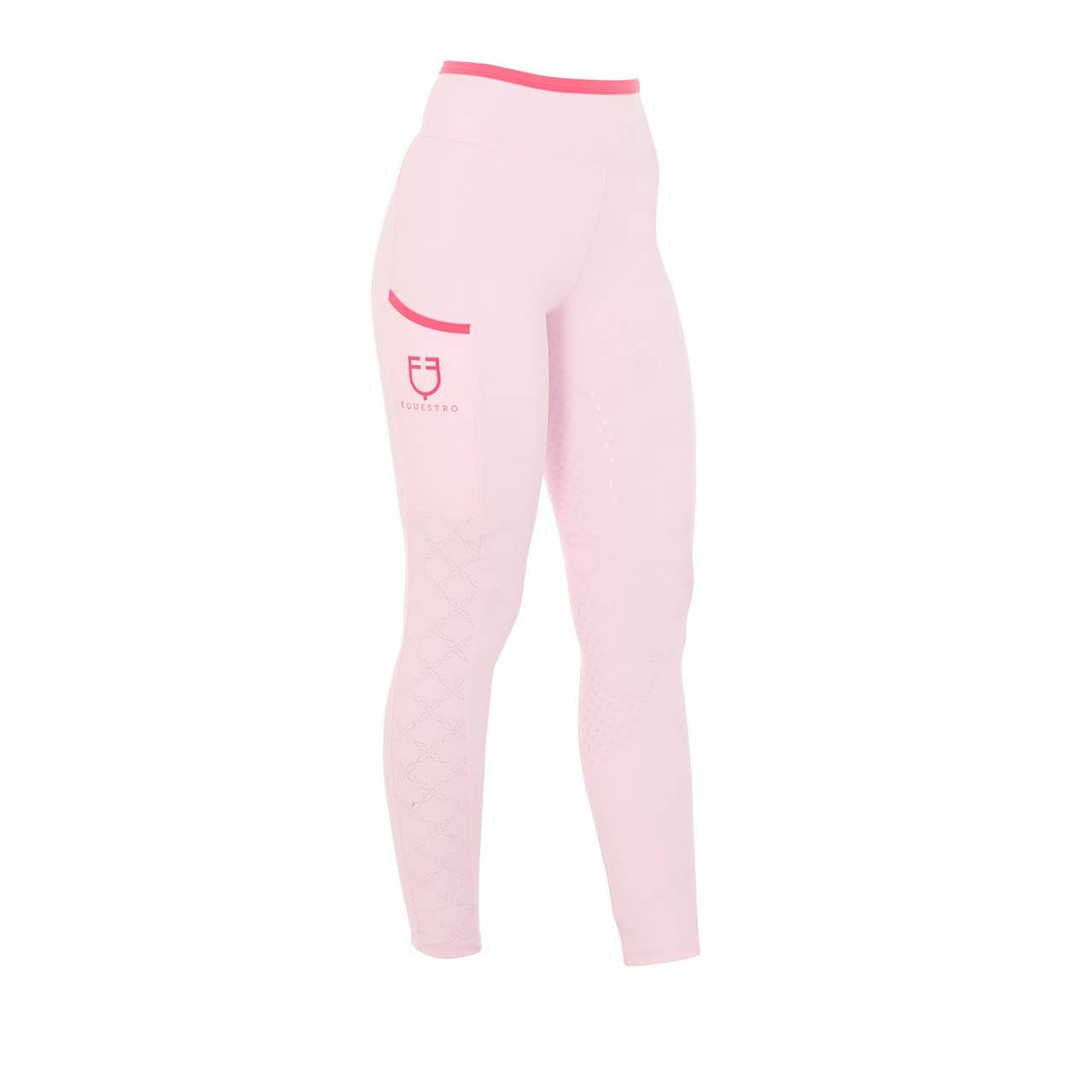 Leggins Equestro donna con decorazioni perforate