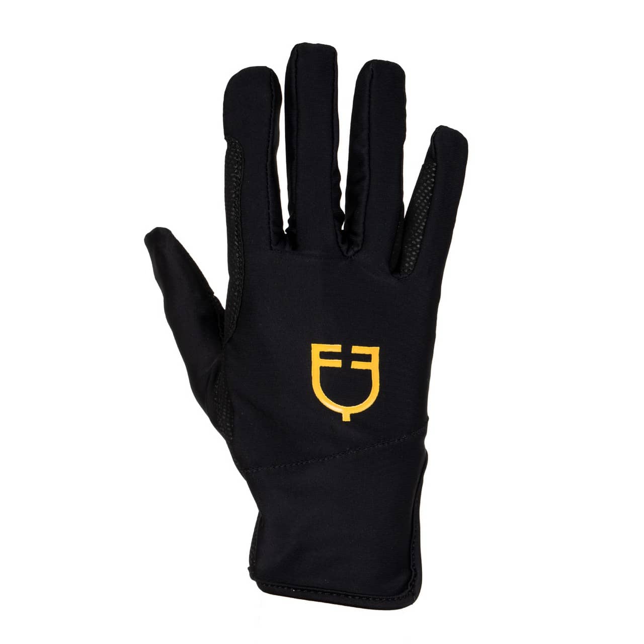 Guanti donna in speciale tessuto in elastan con logo