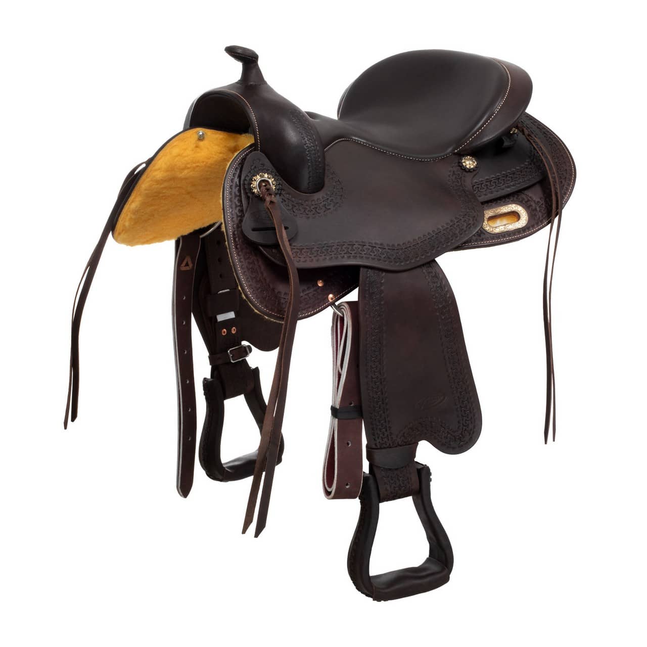 Sella Round Buffalo Leather Colchoco