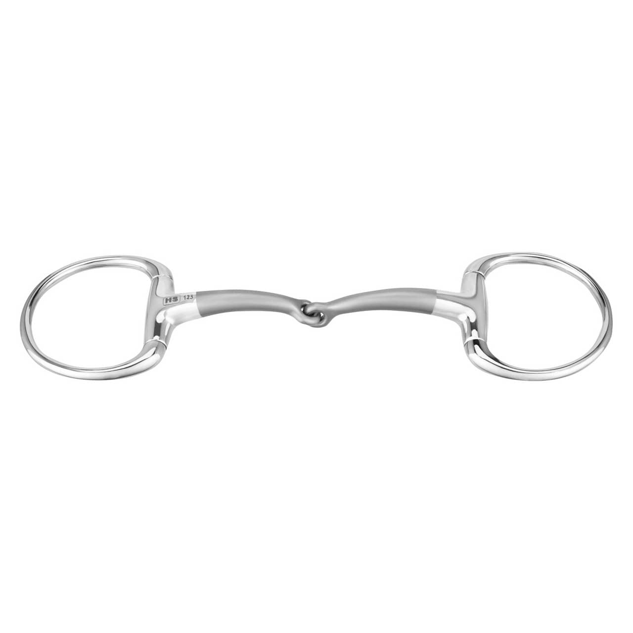Satinox Eggbutt Bit 14mm single jointed stainless steel