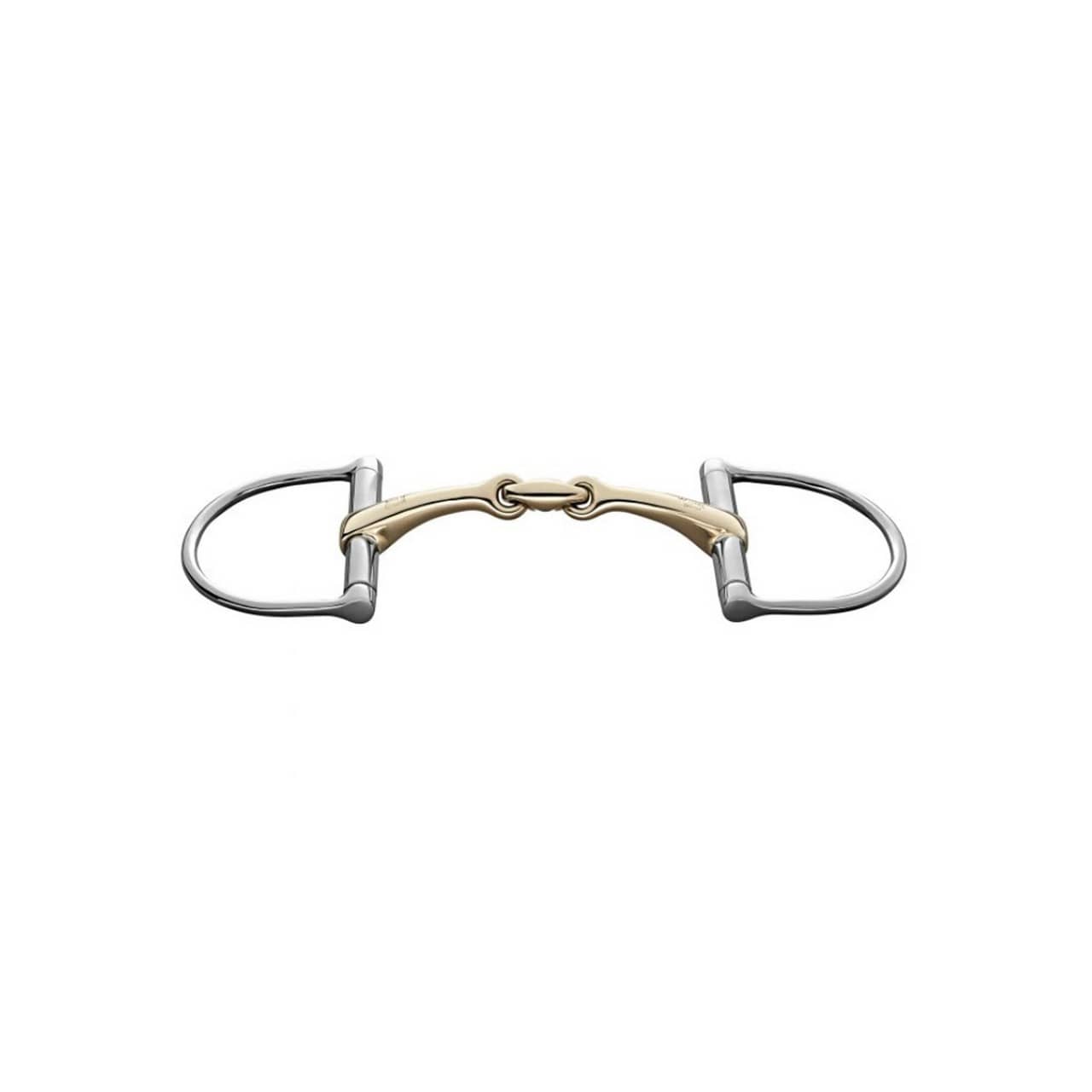 Dynamic RS D-Ring Snaffle 14mm Sensogan, double jointed