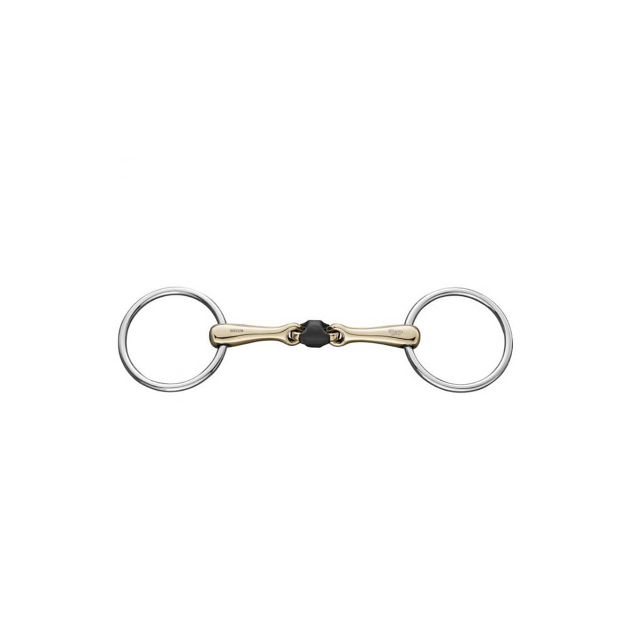 WH Ultra Soft Snaffle Sensogan 16mm w. 70mm st.st. rg.