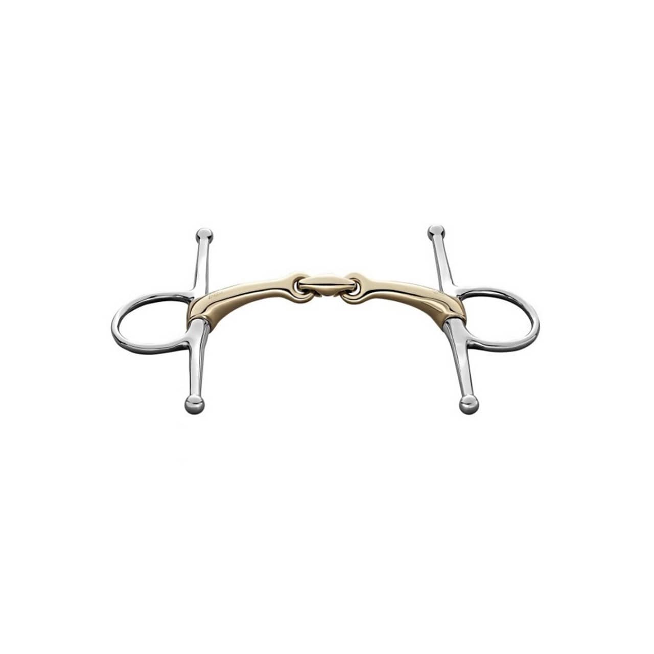 Dynamic RS Full Cheek Snaffle 16mm Sensogan, double jointed