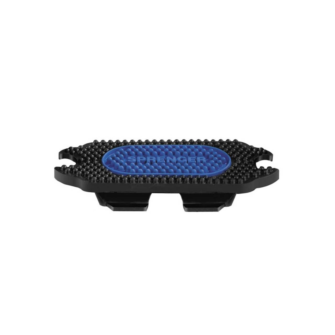 Stirrup pads for Bow Balance stirrups - rubber black/blue, size 120mm