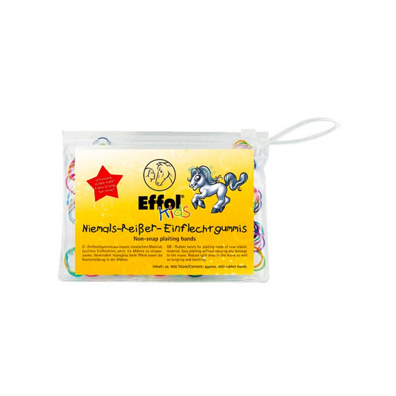 Elastici per criniera multicolor Effol (400 pz)