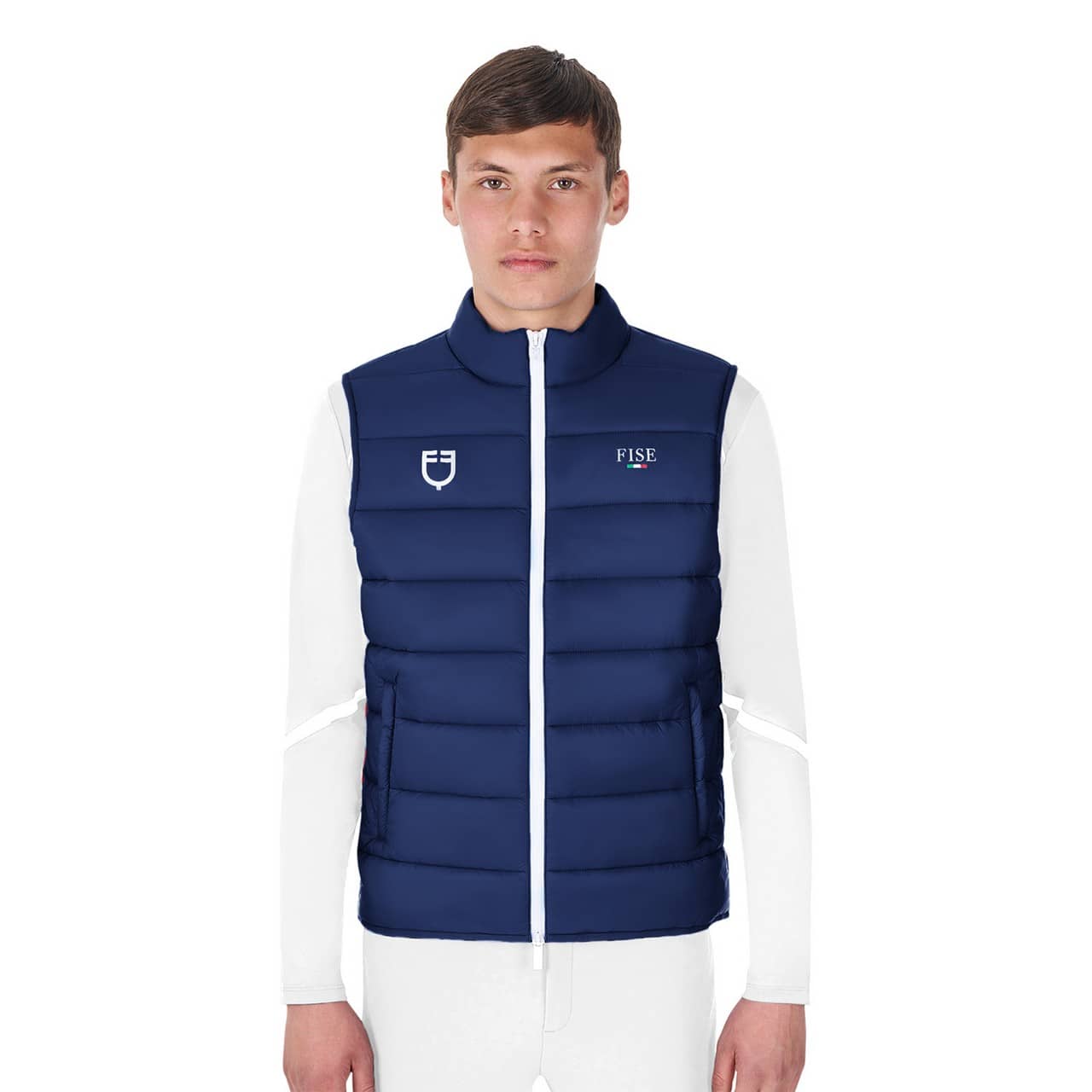 Smanicato uomo slim fit Equestro X FISE
