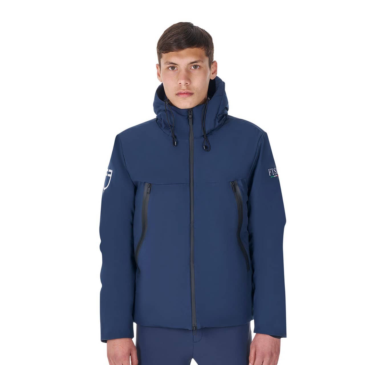 Piumino uomo impermeabile Equestro X FISE