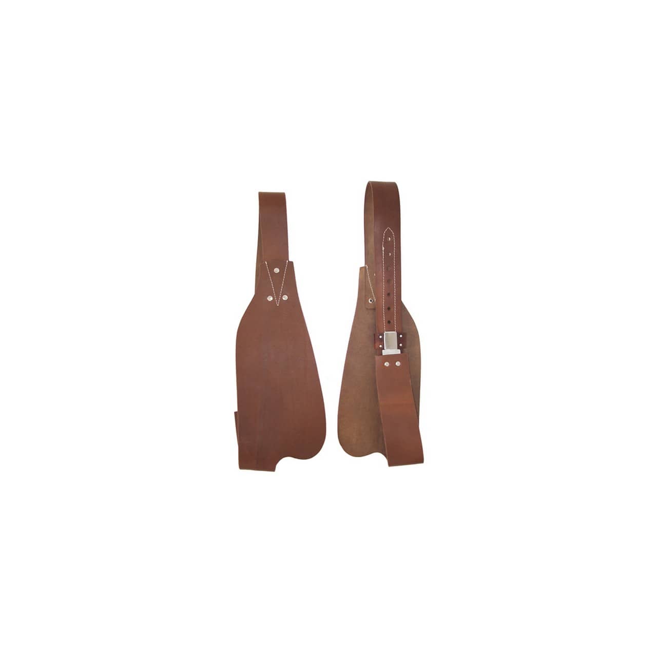 Fender in cuoio per sella western, Lakota