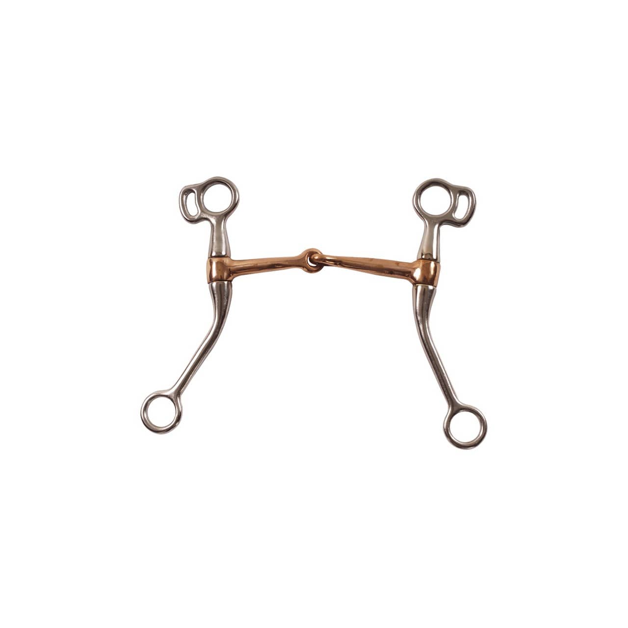 Morso western inox, cannone in rame, aste lunghe