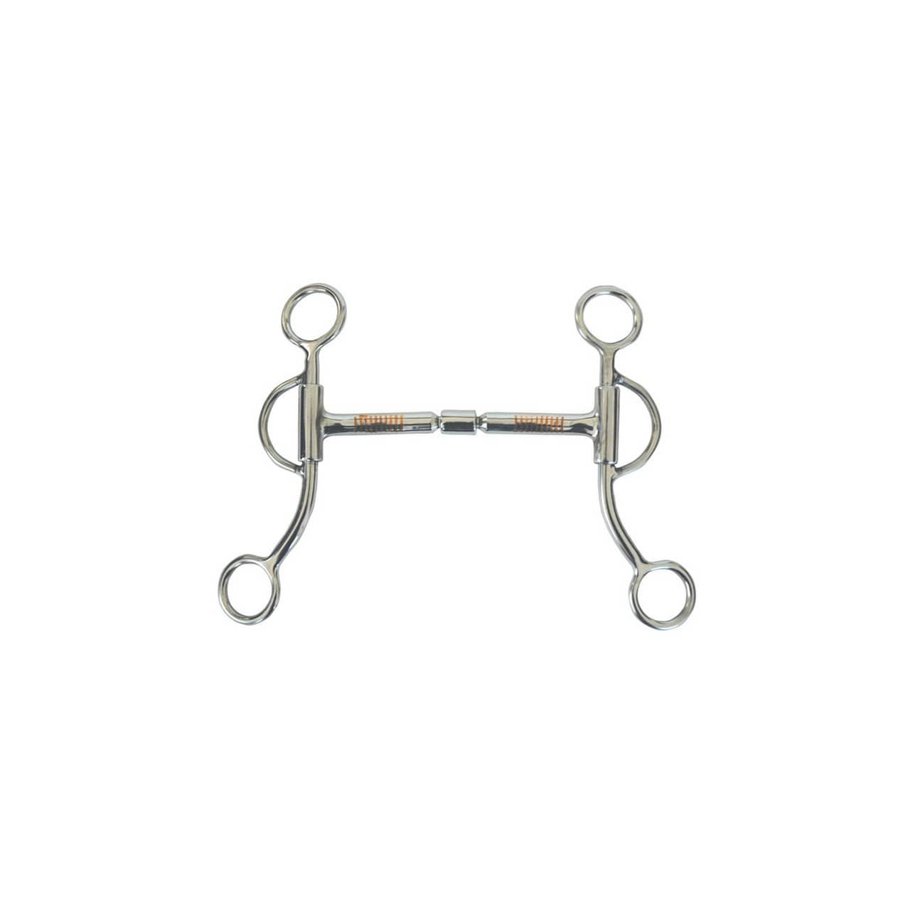 Morso western inox con semi-snodo, aste corte