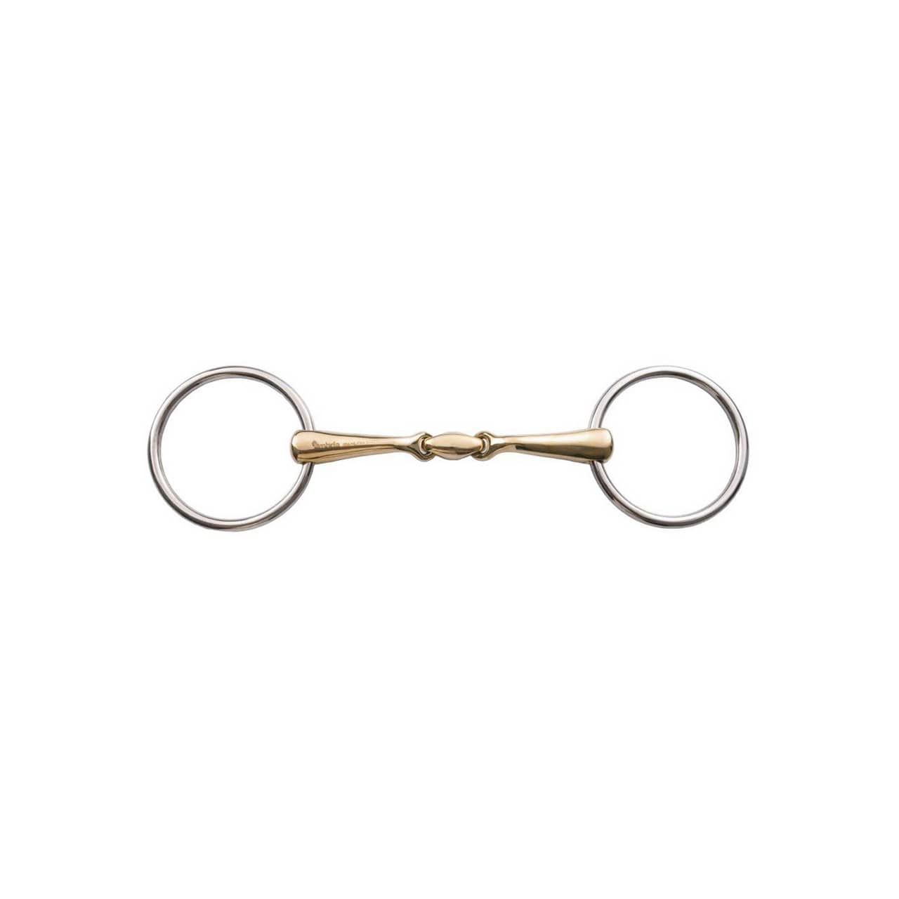 Loose Ring double jointed bent joint mouth (16mm)