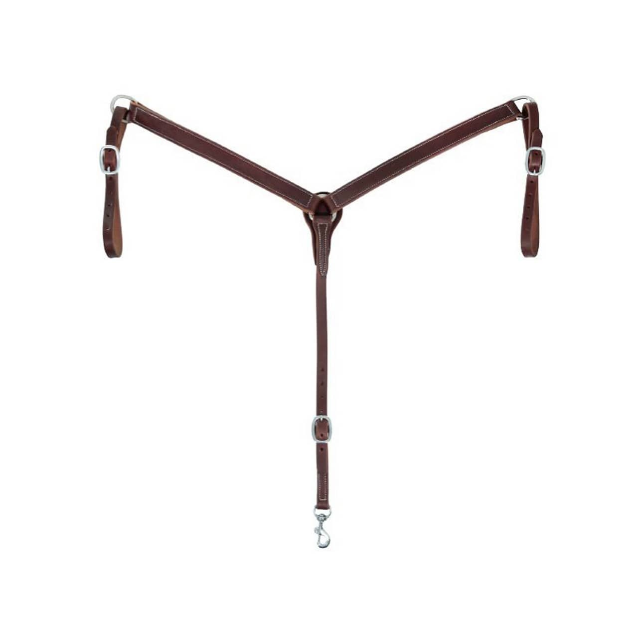 Pettorale in cuoio grasso Pool's Made in USA