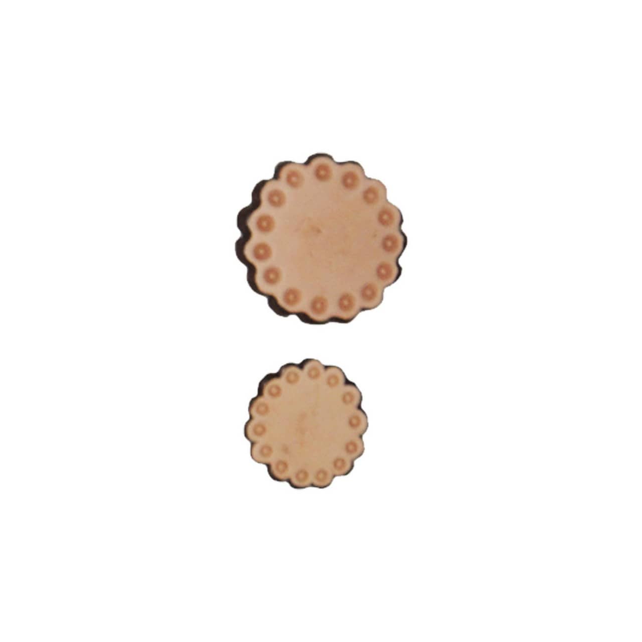 Leather Rosset Pool's (2 pz)