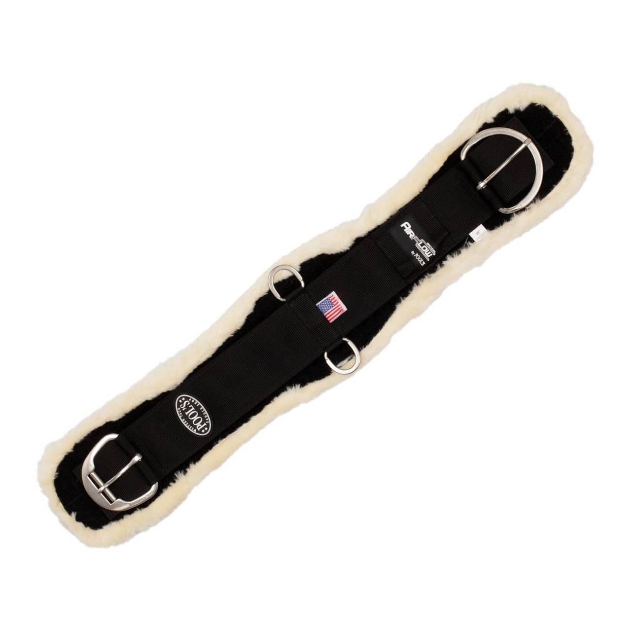 Sottopancia western Airflow Comfort con lana sintetica