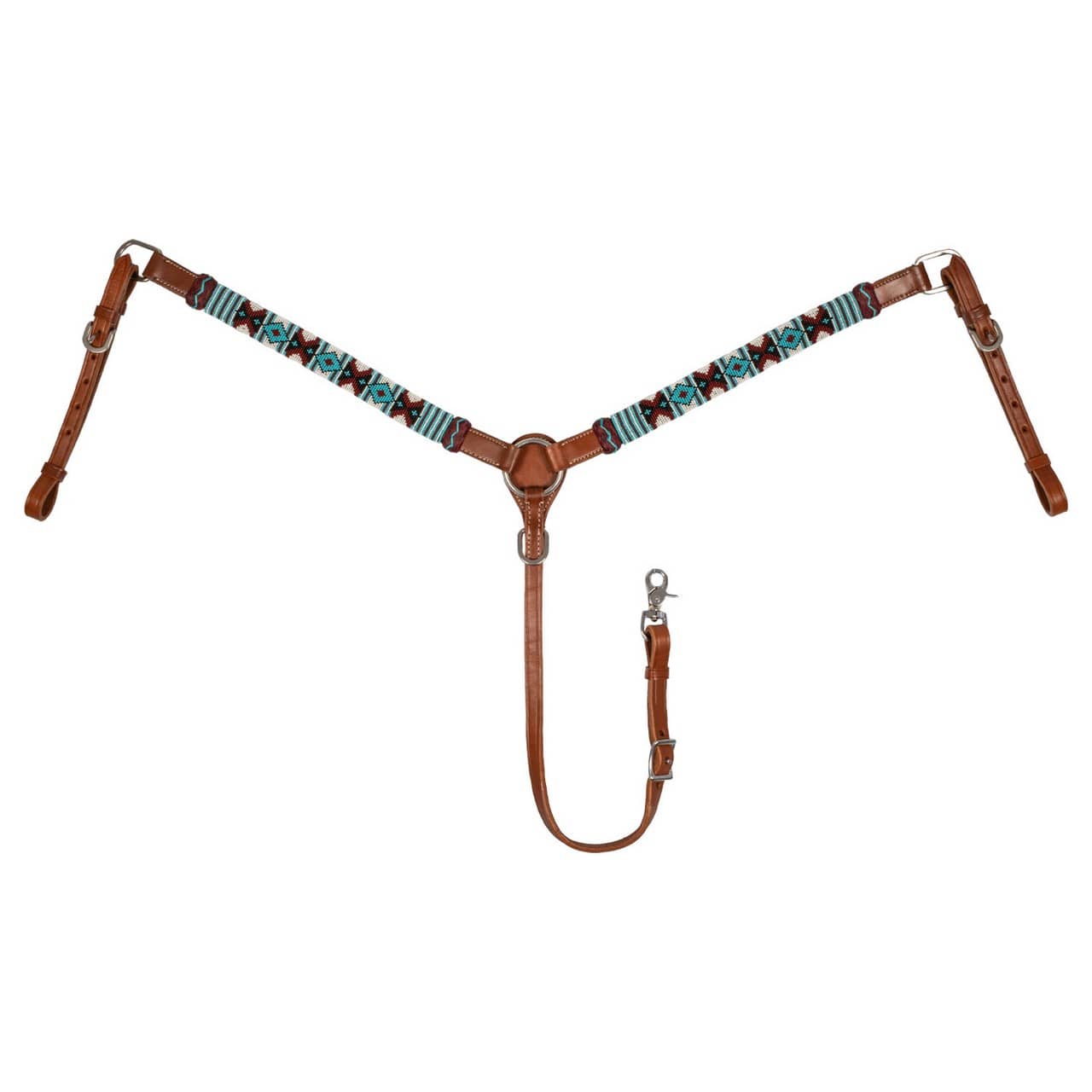 Pettorale western con perle navajo