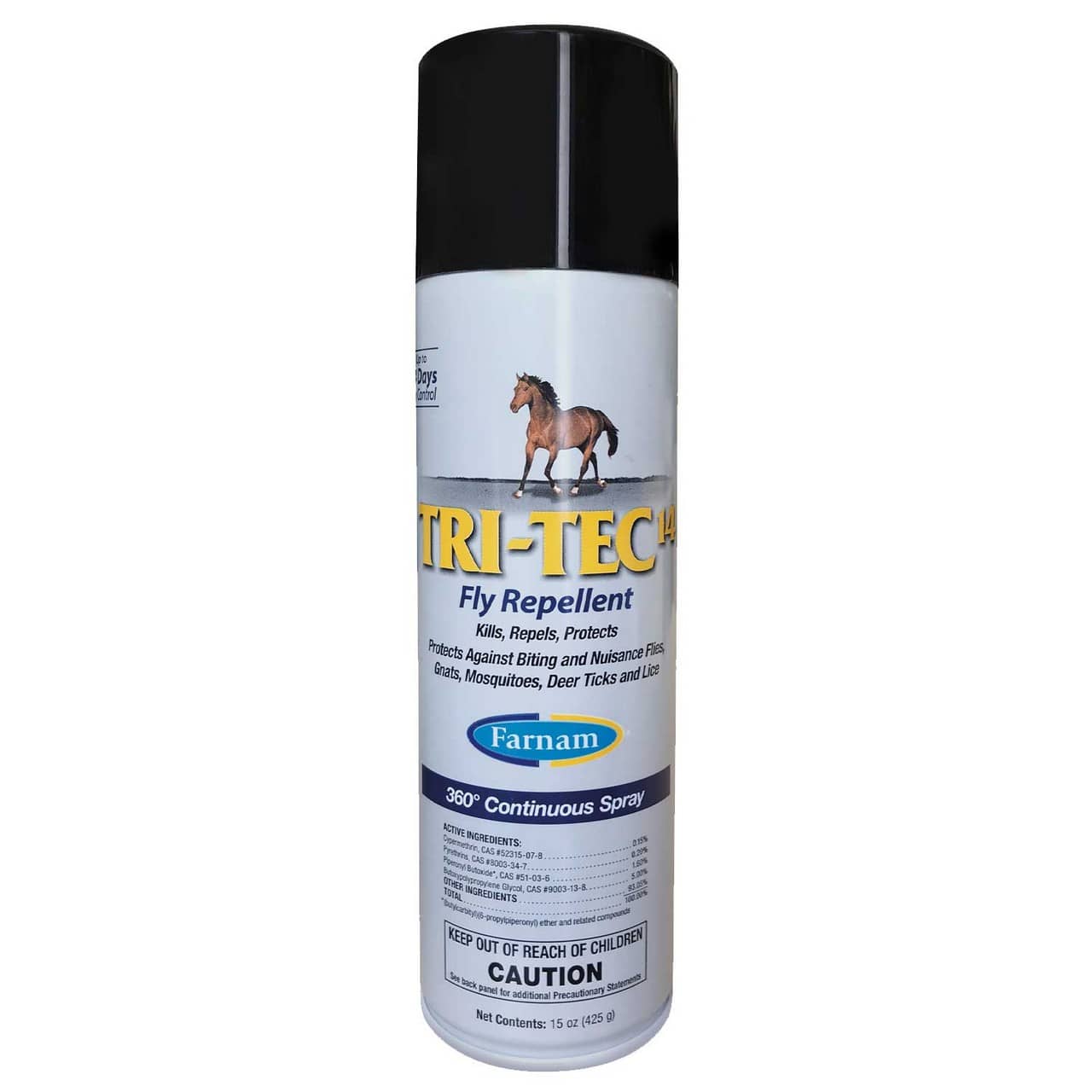 Repellente Tri-Tec 360° continuous spray.