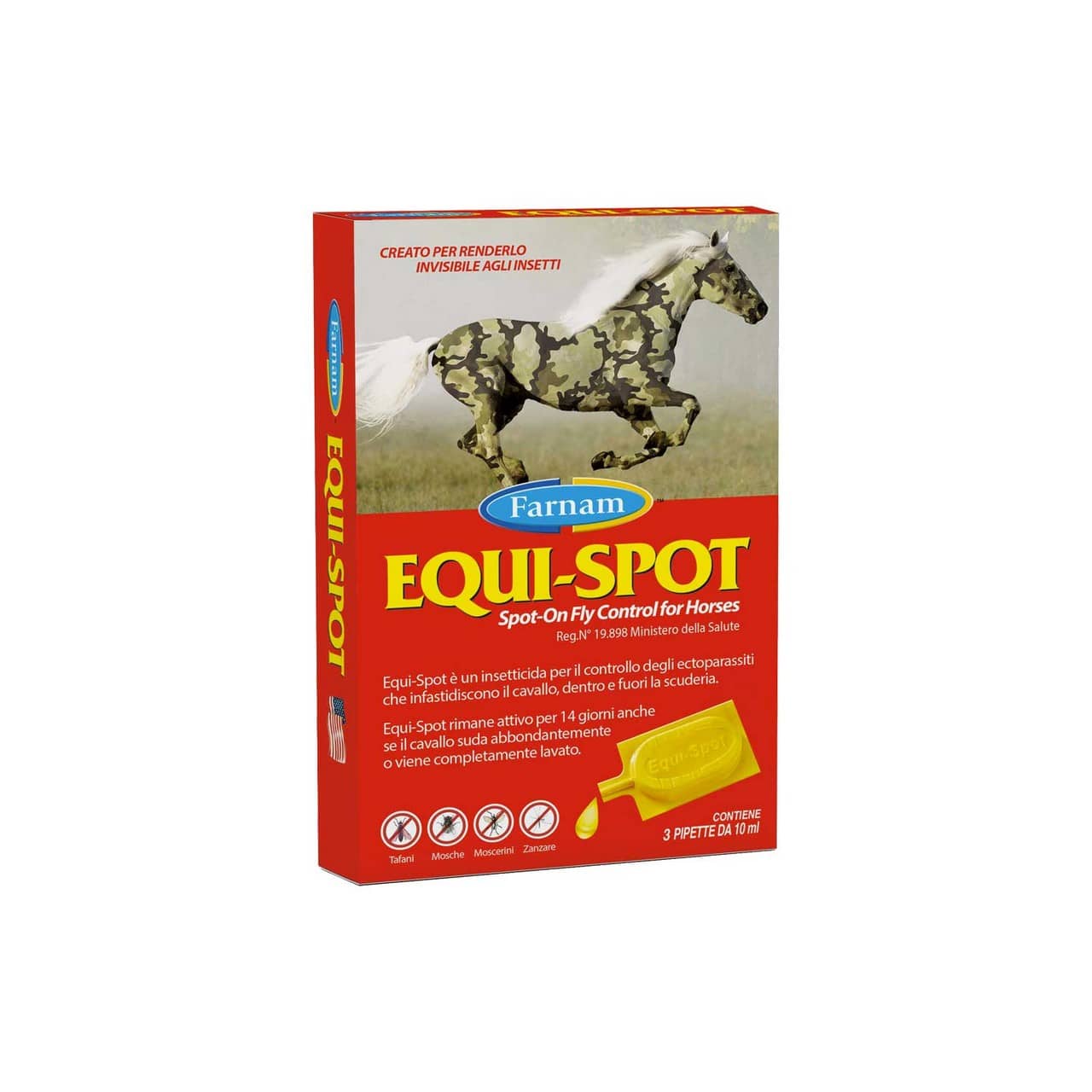 Equi-Spot Farnam (10 ml, 3 fiale)