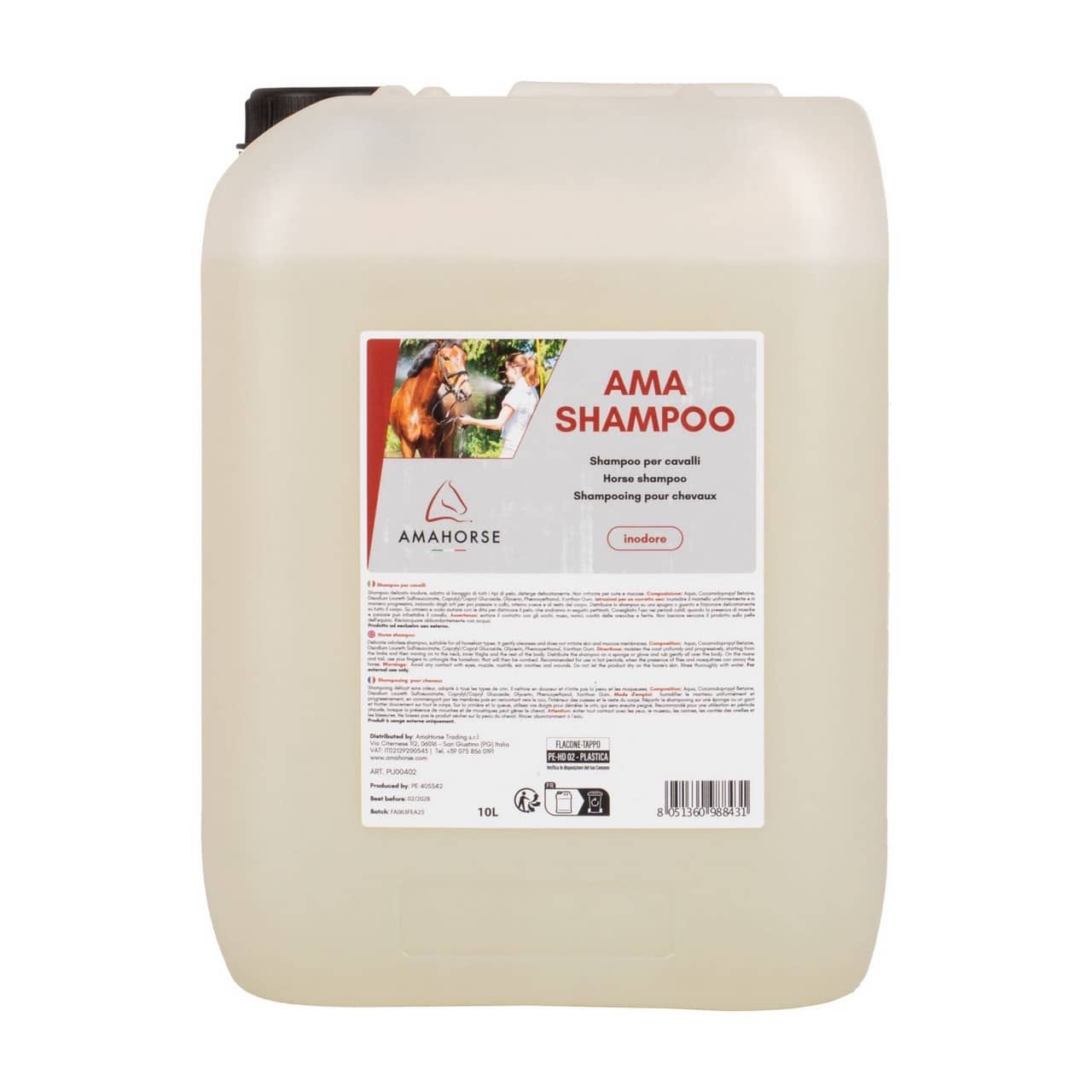 Shampoo per cavalli (10 l)