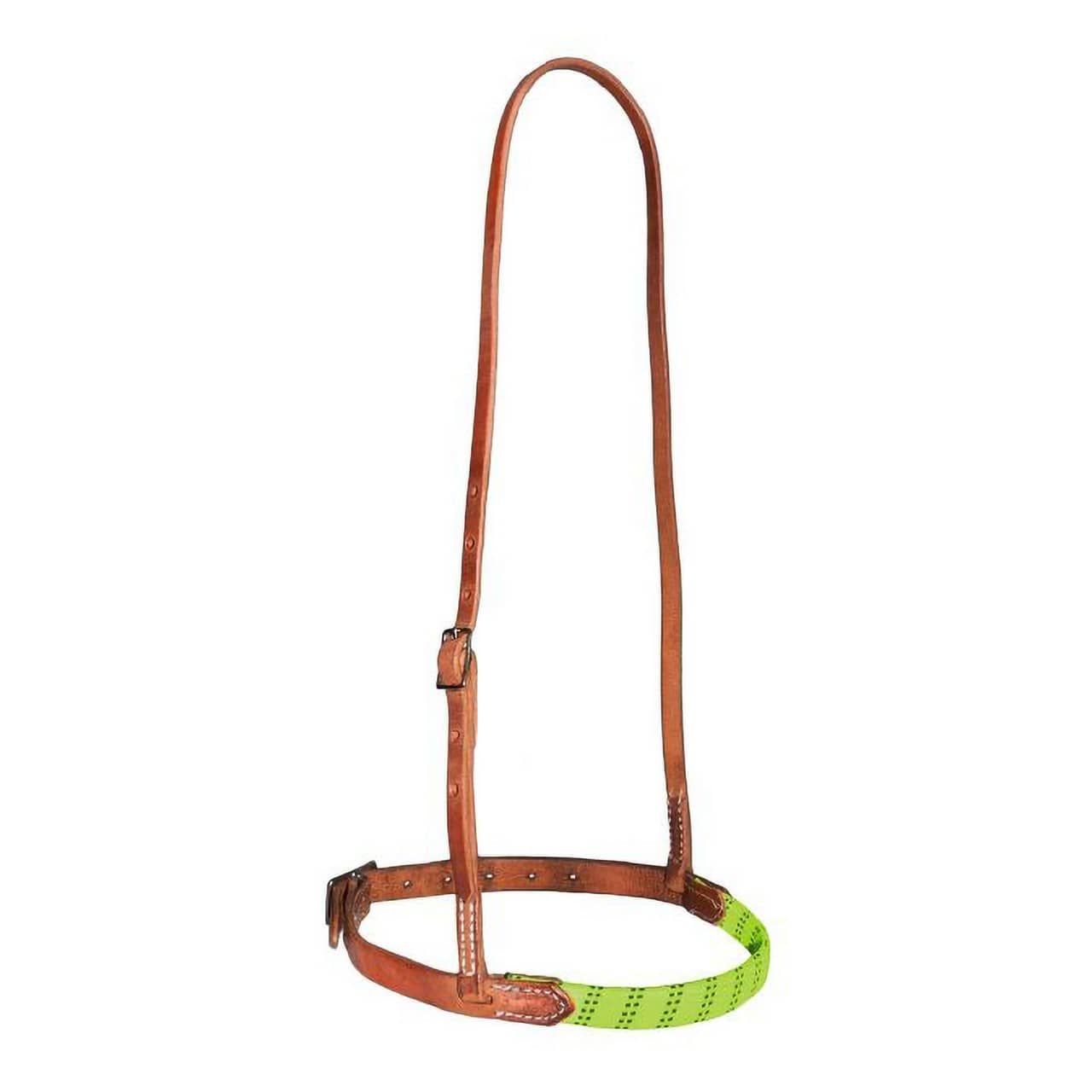 Chiudibocca in cuoio/elastico, Schutz Brothers 8036