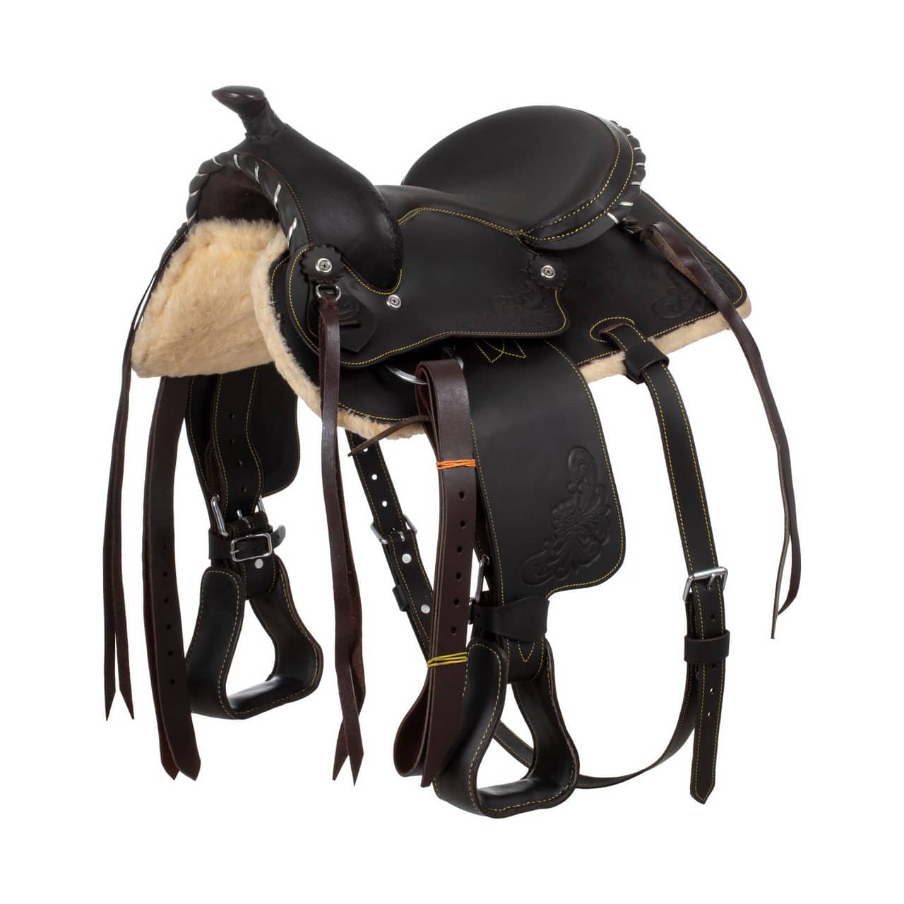 Sella da pony modello Silver Wire