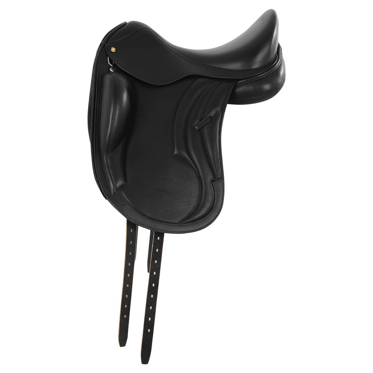 Sella da dressage monoquartiere in pelle (Rif. SE00204N)
