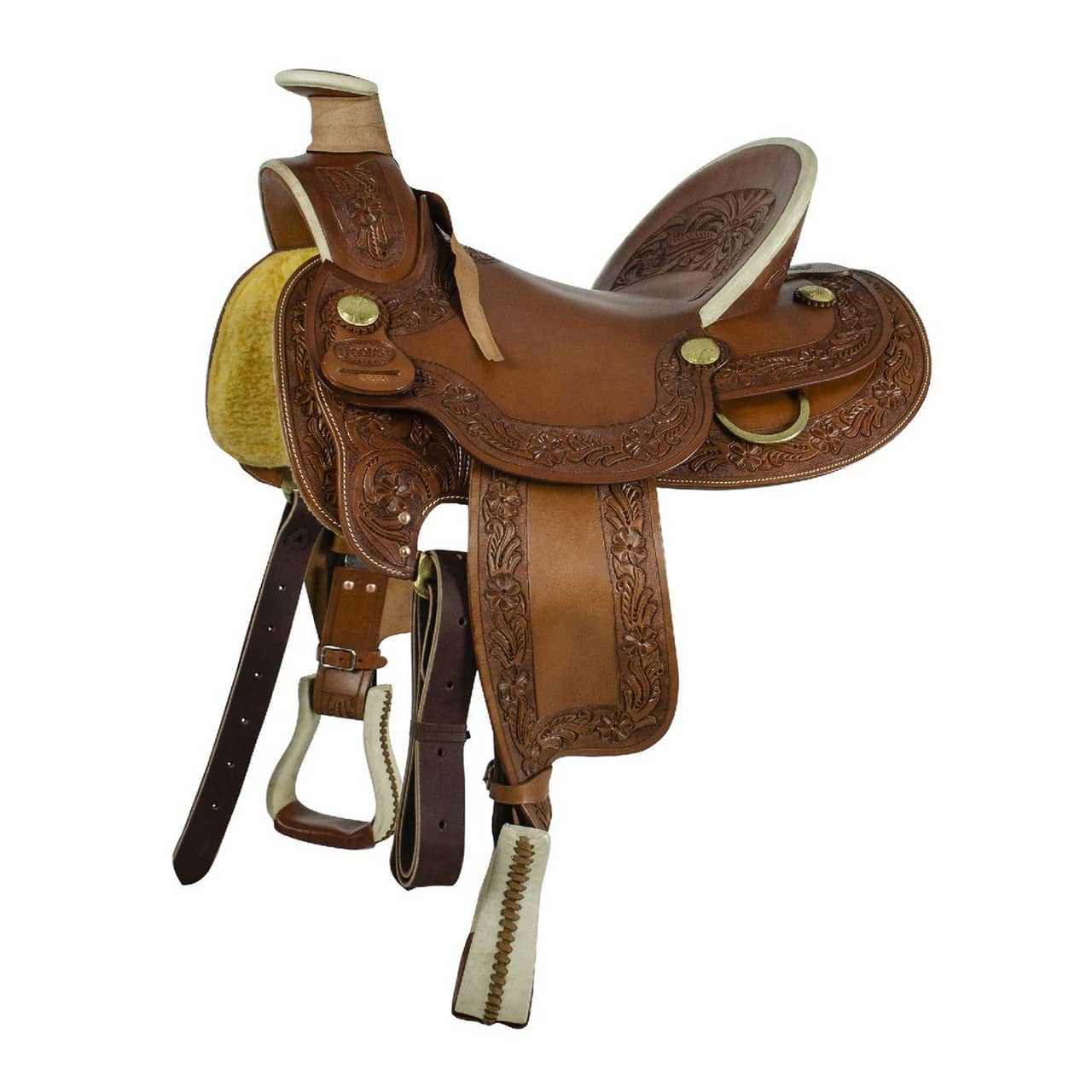 Sella Pool's Wade Old West Ranch 8010 333, arcione in legno