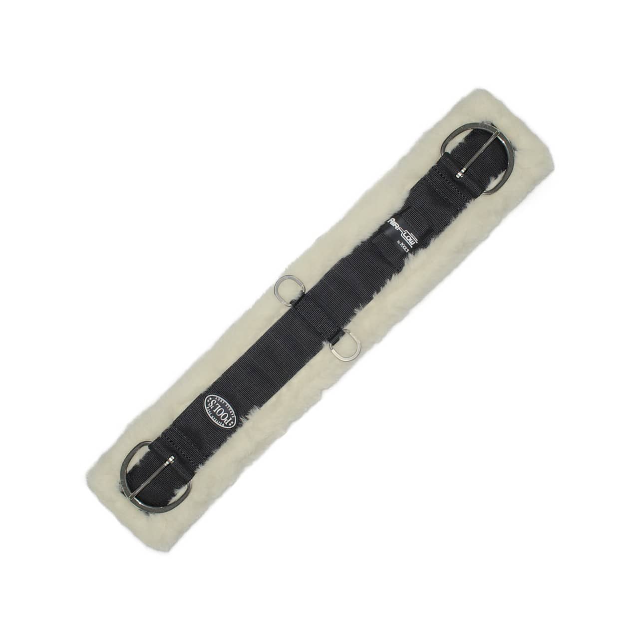 Sottopancia Airflow in lana, fibbie inox