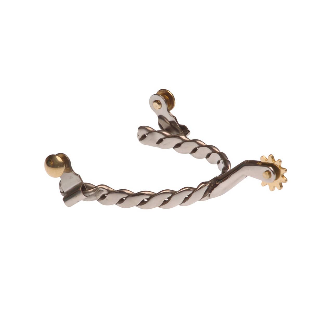 Speroni western inox a treccia