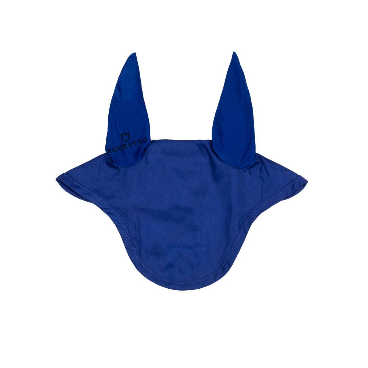 Cuffietta pony in cotone con orecchie elasticizzate
