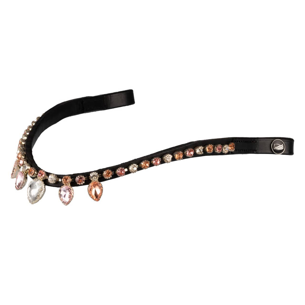 Frontalino con strass modello Goccia