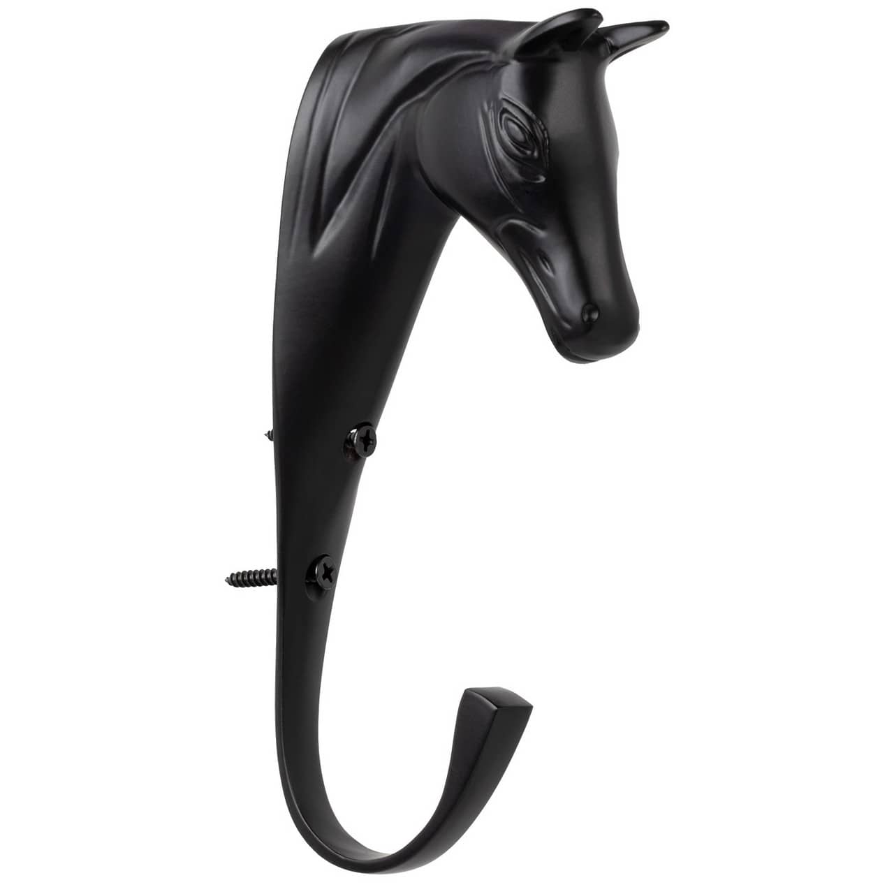 Gancio a testa di cavallo in ottone massiccio