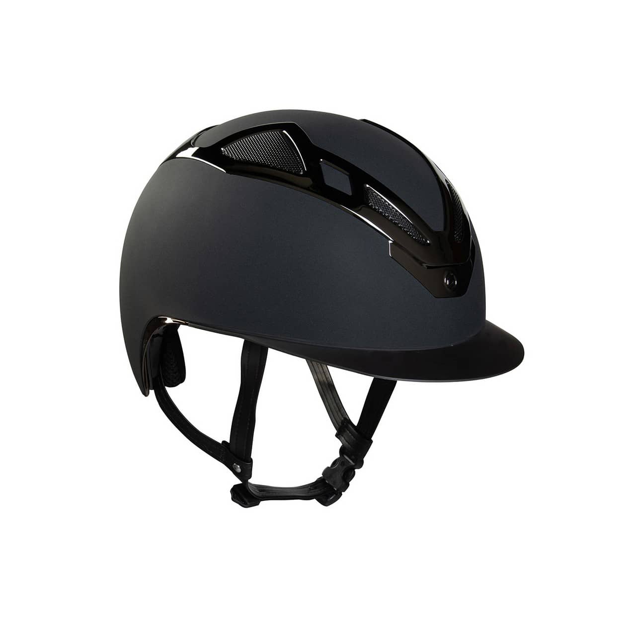 Casco Apex Chrome black matt