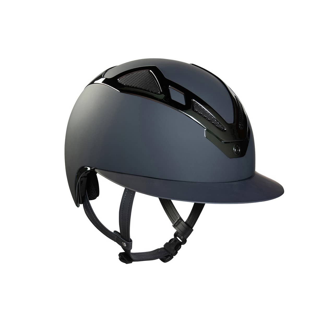 Casco Apex Chrome Lady blu navy matt